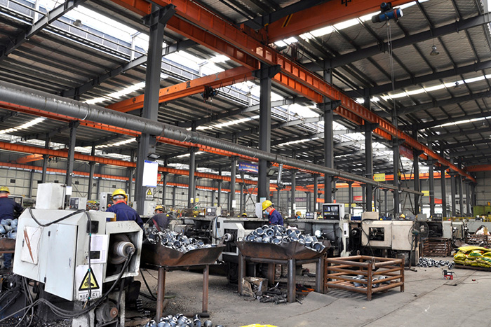 万宁网架锥头车间